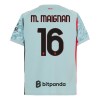 AC Milán M. Maignan 16 Brankářské Modrá 2025-26 - Fotbalové Dresy (S/S) AC Milán M. Maignan 16 Brankářské Modrá 2025-26 - Fotbalové Dresy (S/S)